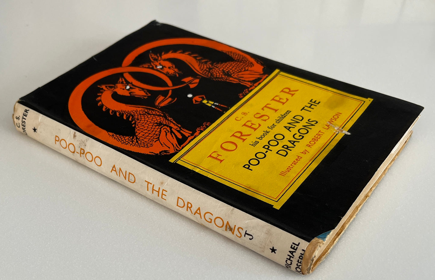 Poo-Poo and the Dragons by C.S. Forester his book for children, HC/DJ, 1963