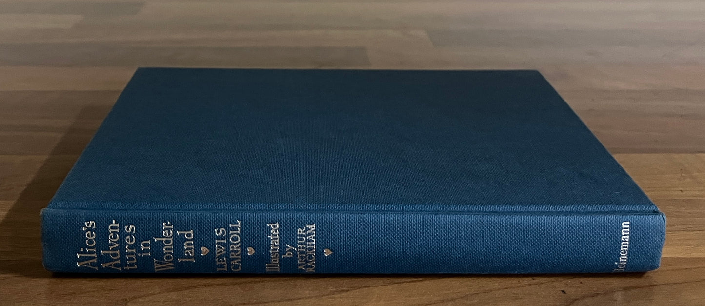 Alice's Adventures in Wonderland by Lewis Carroll, Arthur Rackham HC/DJ 1989
