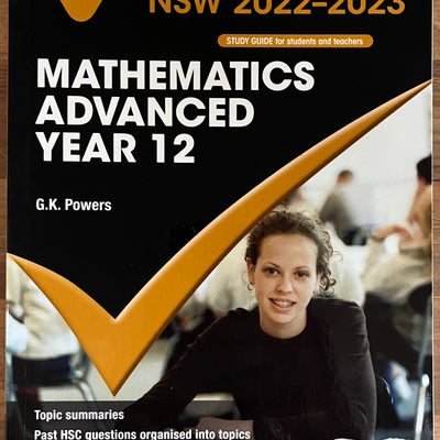 Cambridge Checkpoints NSW Mathematics Advanced Year 12 2022-23
