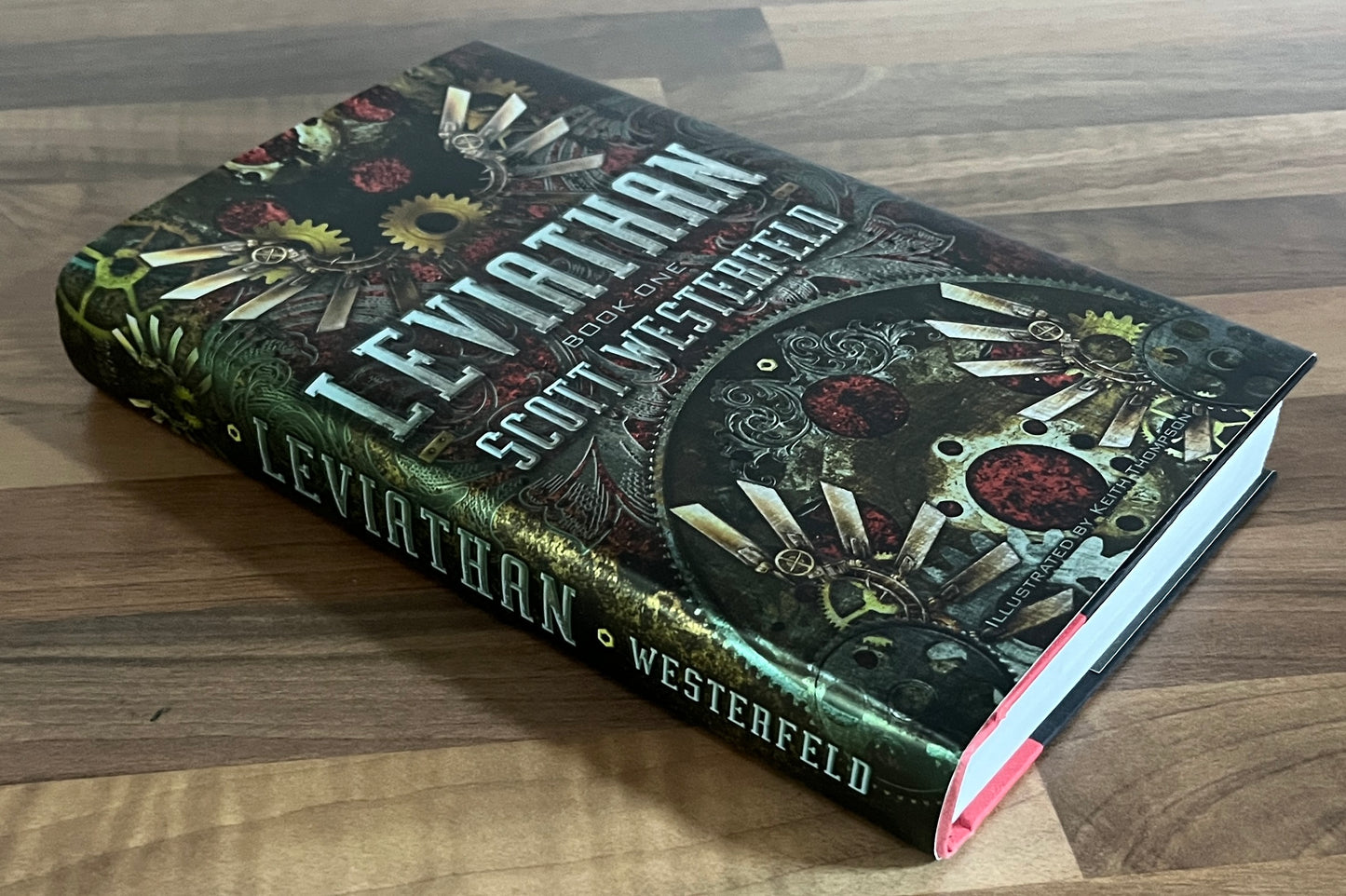 Leviathan Book One by Scott Westerfeld HC/Dj, 2009, 1st Print