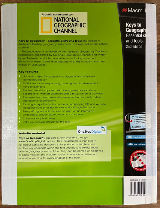 Keys to Geography: Essential Skills & Tools Textbook + CD,  2nd Edition by AGTA