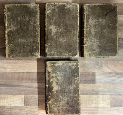 THE COLLECTED EDITION OF DAMPIER'S VOYAGES Volumes 1-4, 1729