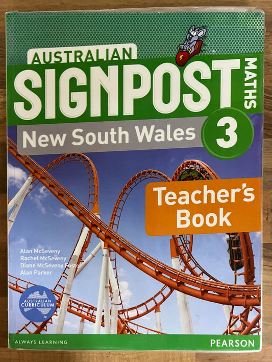 Australian Signpost Maths New South Wales Year 3 Teacher's Book, 2013