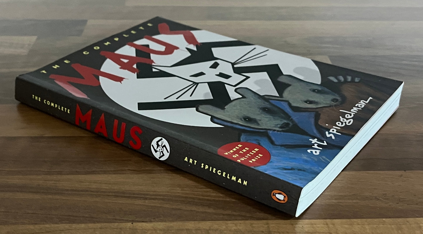 The Complete Maus, A Survivor's Tale by Art Spiegelman (Graphic Novel)