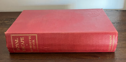 3 x Georgette Heyer HC Lot An Infamous Army, Royal Escape and Regency Buck