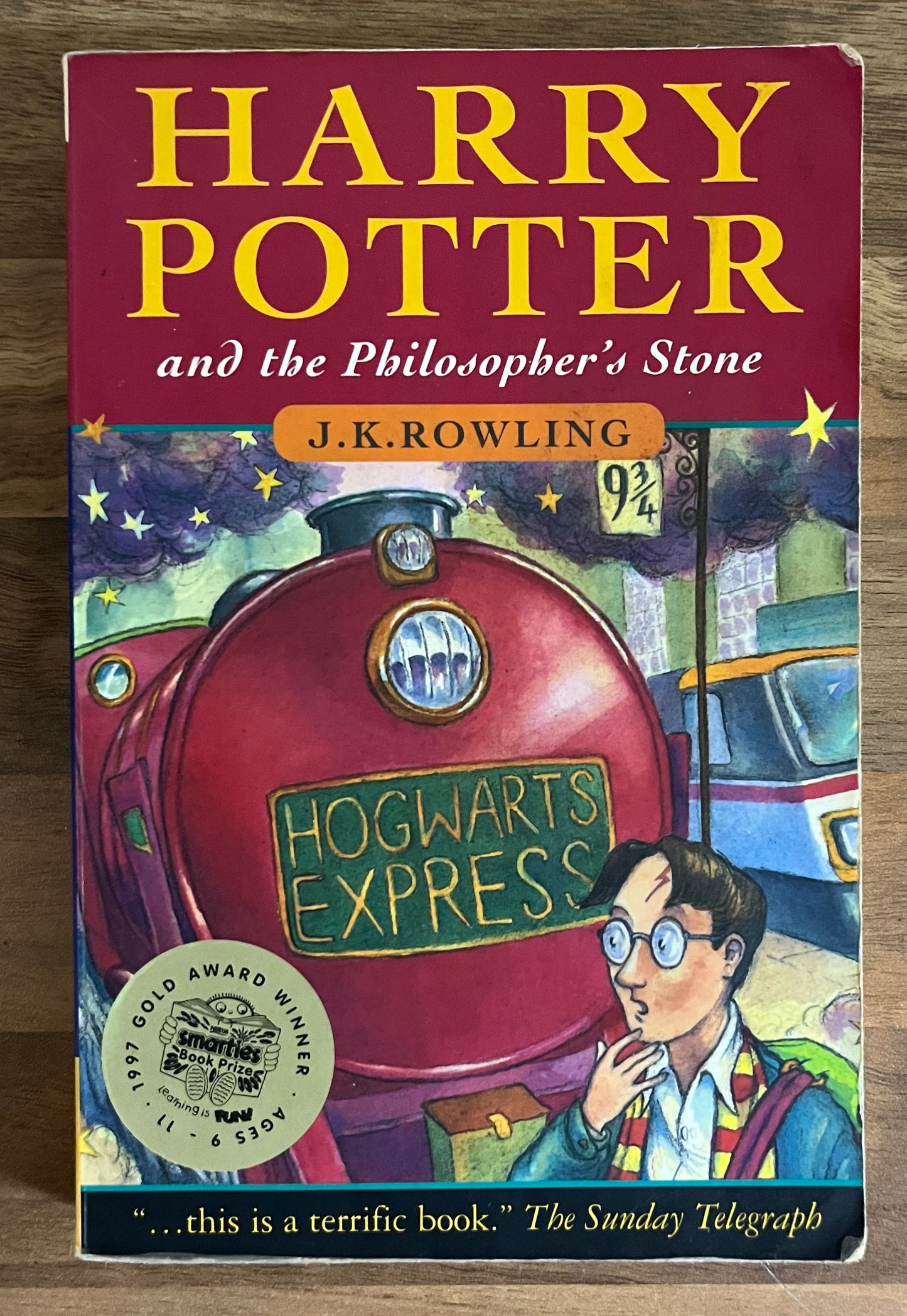 Harry Potter and the Philosopher's Stone, PB 1st Aust. Ed., 4th Print Joanne Rowling