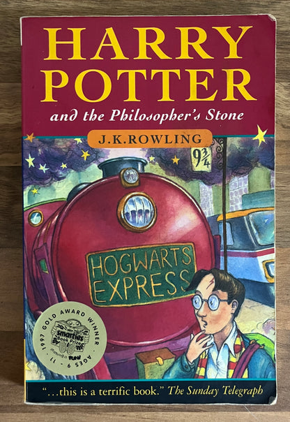 Harry Potter and the Philosopher's Stone, PB 1st Aust. Ed., 4th Print Joanne Rowling