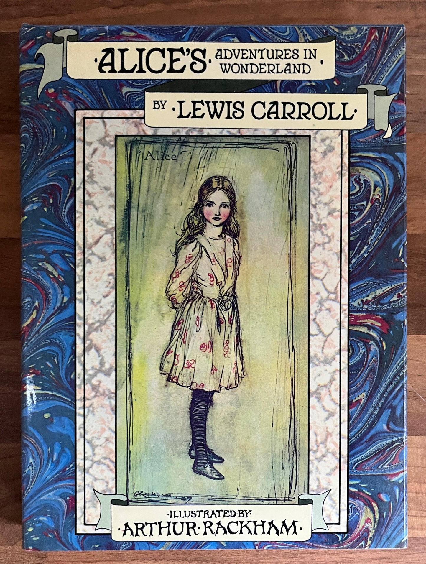 Alice's Adventures in Wonderland by Lewis Carroll, Arthur Rackham HC/DJ 1989