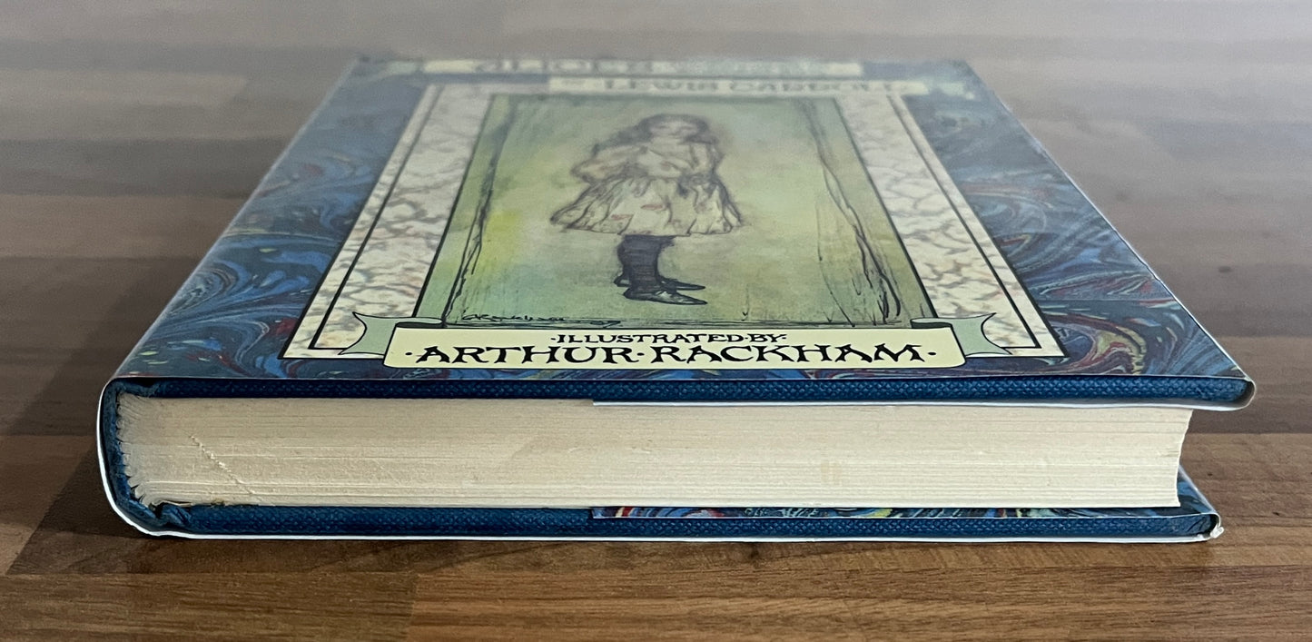 Alice's Adventures in Wonderland by Lewis Carroll, Arthur Rackham HC/DJ 1989