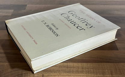 The Works of Geoffrey Chaucer- F N Robinson HC/DJ, 2nd Ed. 1970 (OUP)