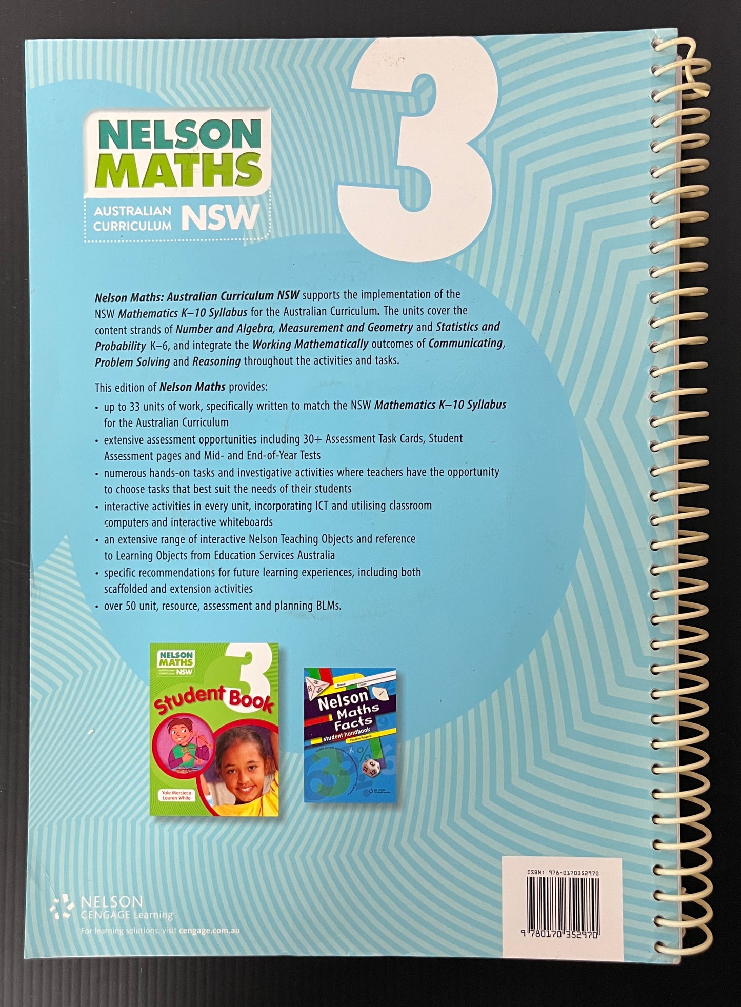Nelson Maths AC NSW Teacher Resource Book 3, + Cds, 2014