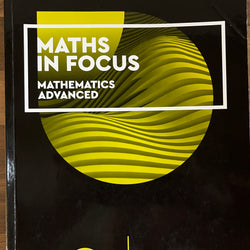 Maths in Focus 12 Mathematics Advanced Print + Digital by Margaret Grove