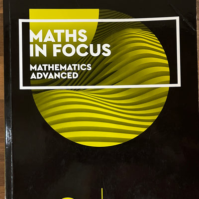 Maths in Focus 12 Mathematics Advanced Print + Digital by Margaret Grove
