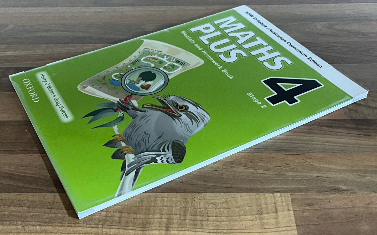 Maths Plus Book 4 Stage 2 Mentals and Homework Book NSW Australian Curriculum Edition