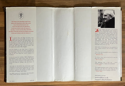 Lord of the Rings - J.R.R. Tolkien Harper/Collins 1994, Hardcover/Dust Jacket