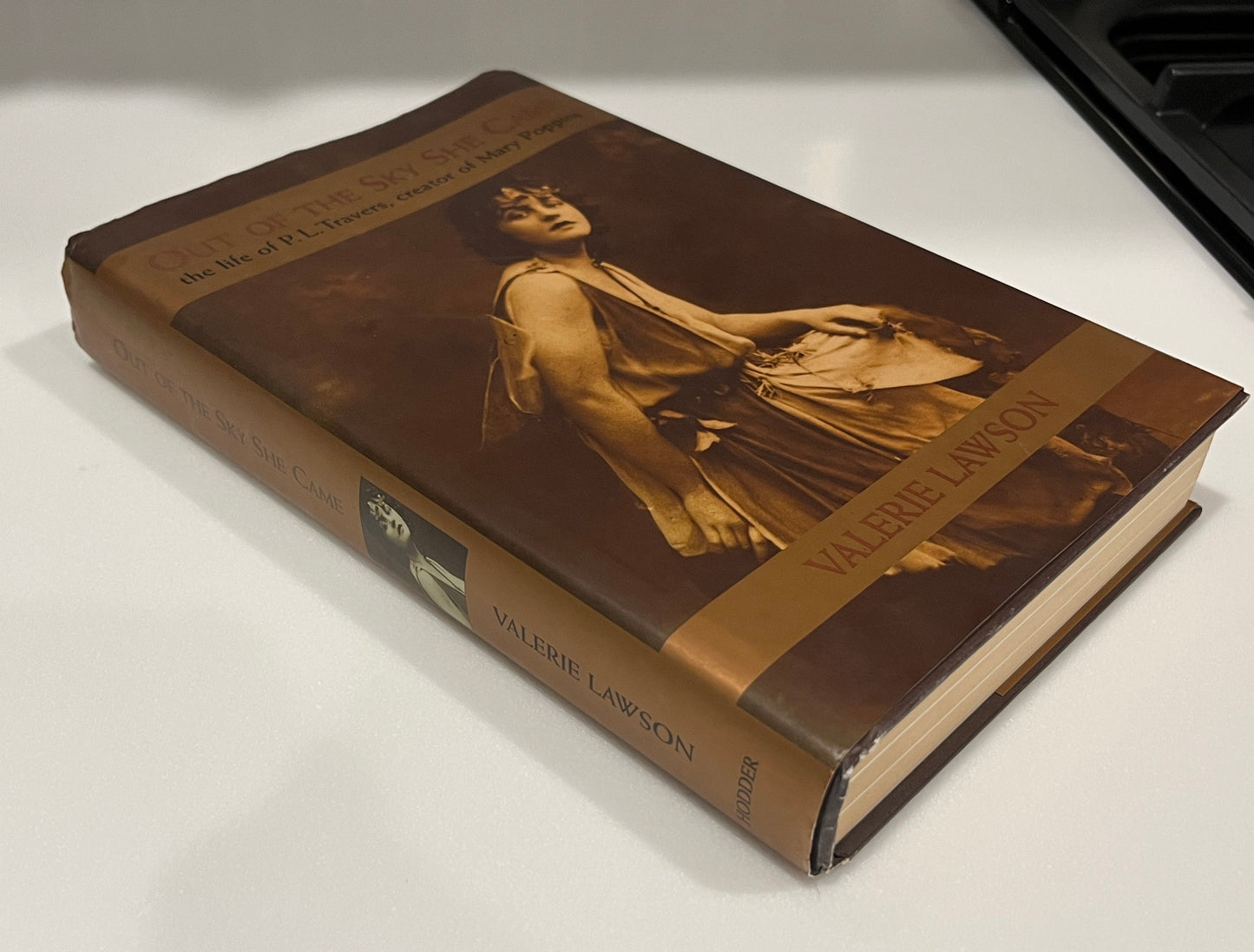 Out of the Sky She Came, The Life of P.L. Travers, Creator of Mary Poppins by Valerie Lawson HC/DJ