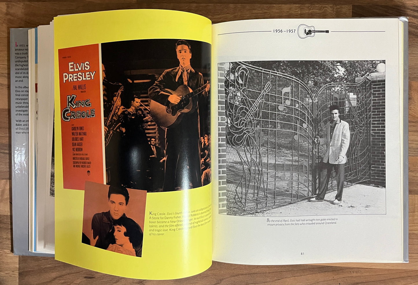 The Elvis Album Introduction by Glenn A. Baker HC/DJ