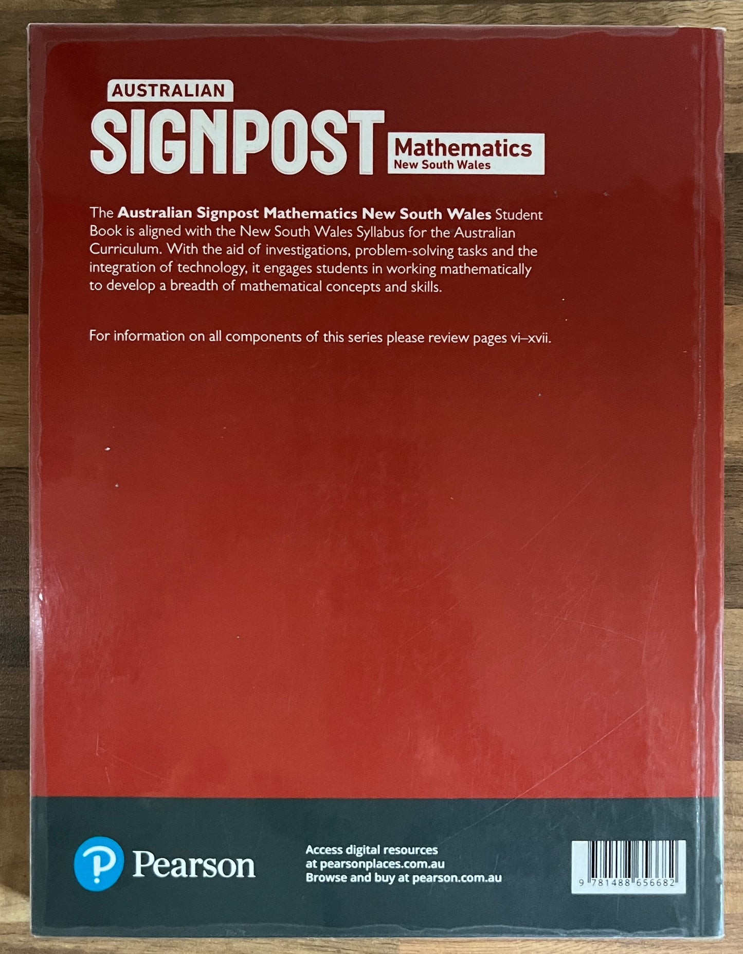 Australian Signpost 10 (5.1-5.3) Mathematics NSW  Student Book + eBook- Alan McSeveny et al (Pearson)