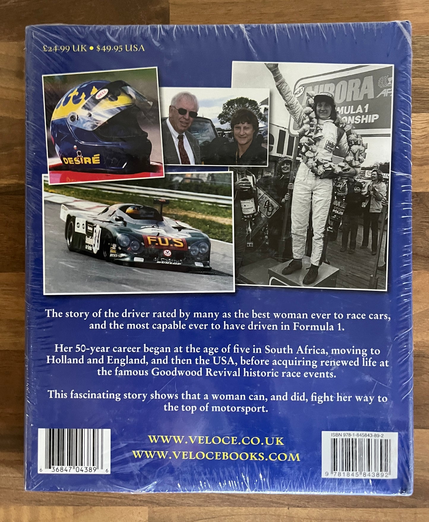 Driven by Desire, The Desire Wilson Story  by Alan Wilson HC/DJ New