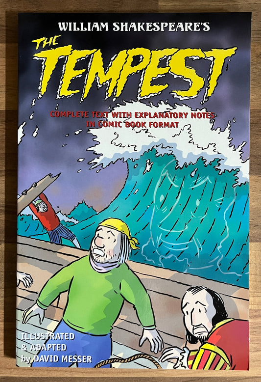 William Shakespeare's The Tempest, Illustrated & adapted David Messer, Graphic