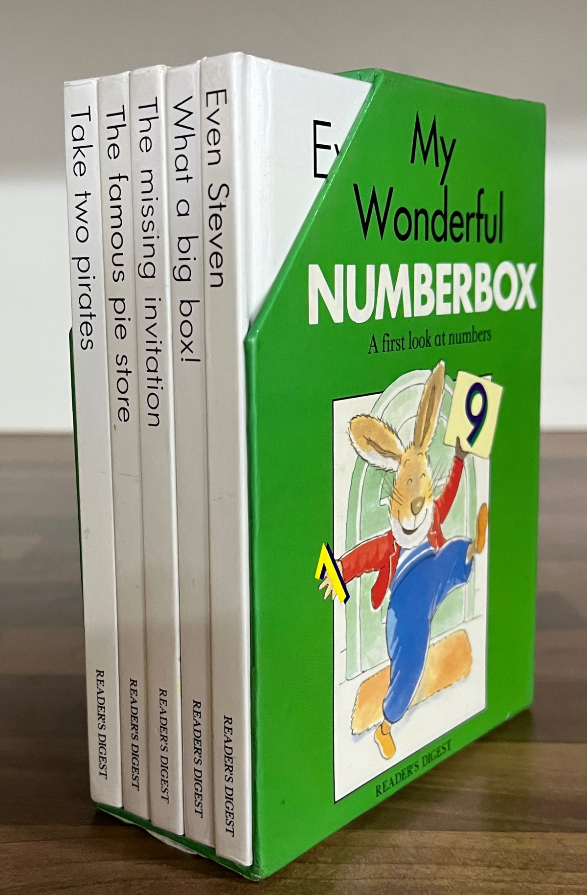 My Wonderful Numberbox 5 Book Hardcover Set in Slipcase - Reader's Digest