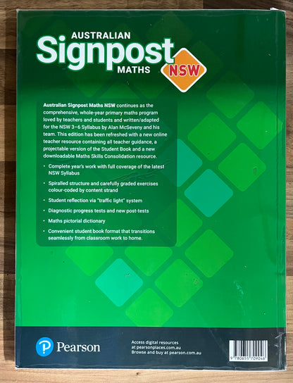 Australain Signpost Maths NSW Stage 2 Book 3 Student Book - McSeveny