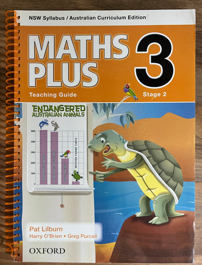 Maths Plus 3 Teaching Guide: NSW Syllabus Stage 2 Australian Curriculum Edition, 2013