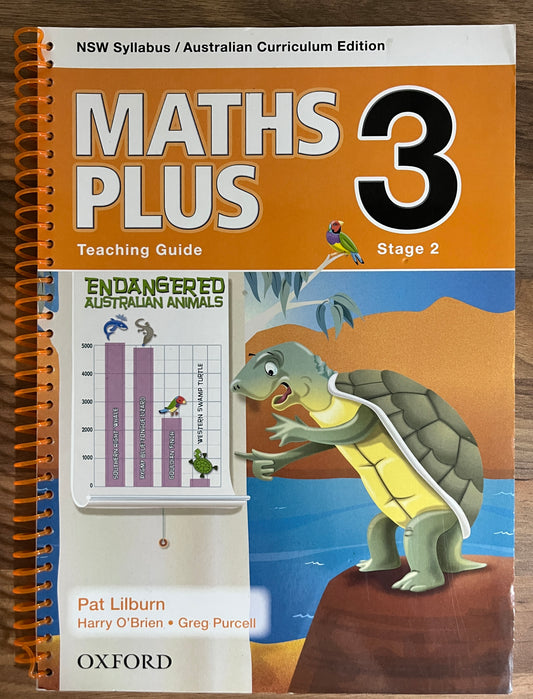 Maths Plus 3 Teaching Guide: NSW Syllabus Stage 2 Australian Curriculum Edition, 2013