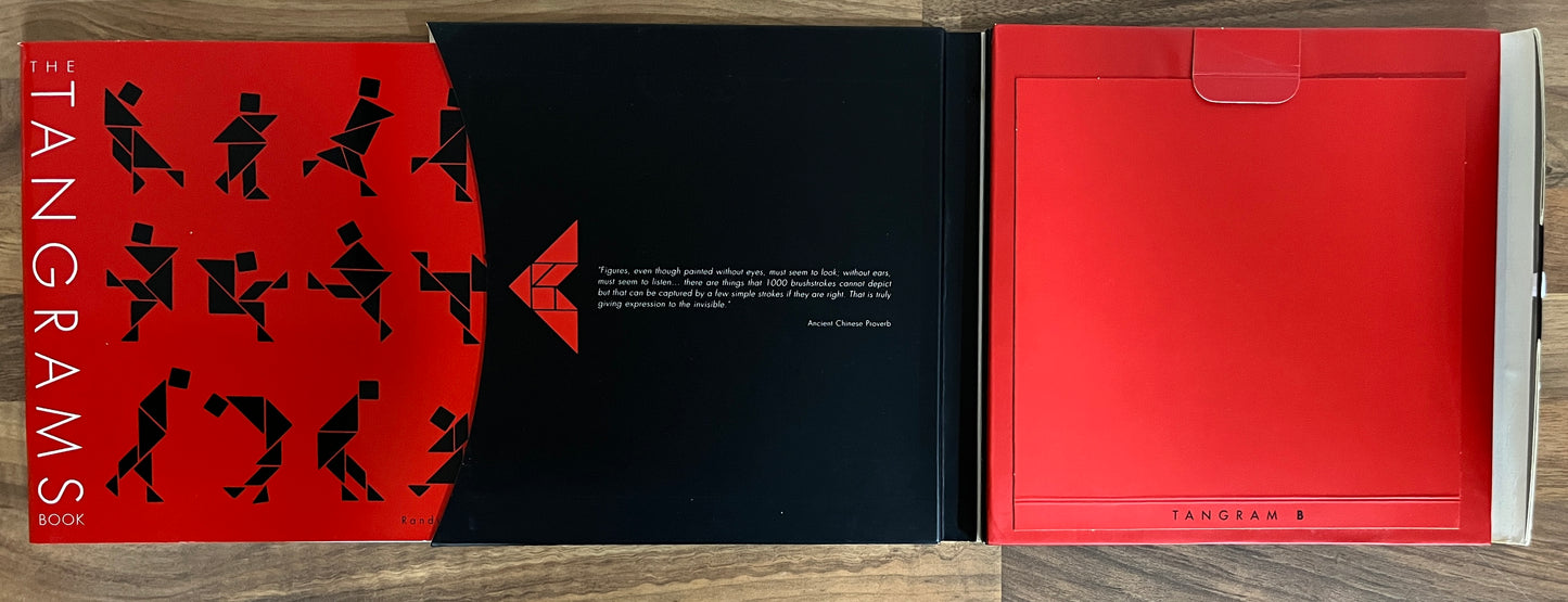 The Tangrams Pack, The Ancient Chinese Puzzle Mystery and Challenge - Randy Crawford 1999