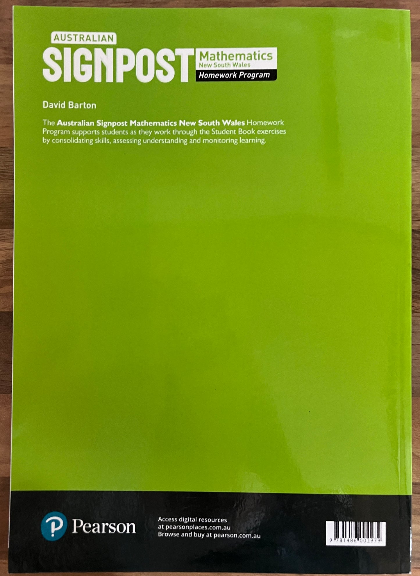 Australian Signpost 9 (5.1-5.2) Mathematics NSW Homework Program (Pearson)