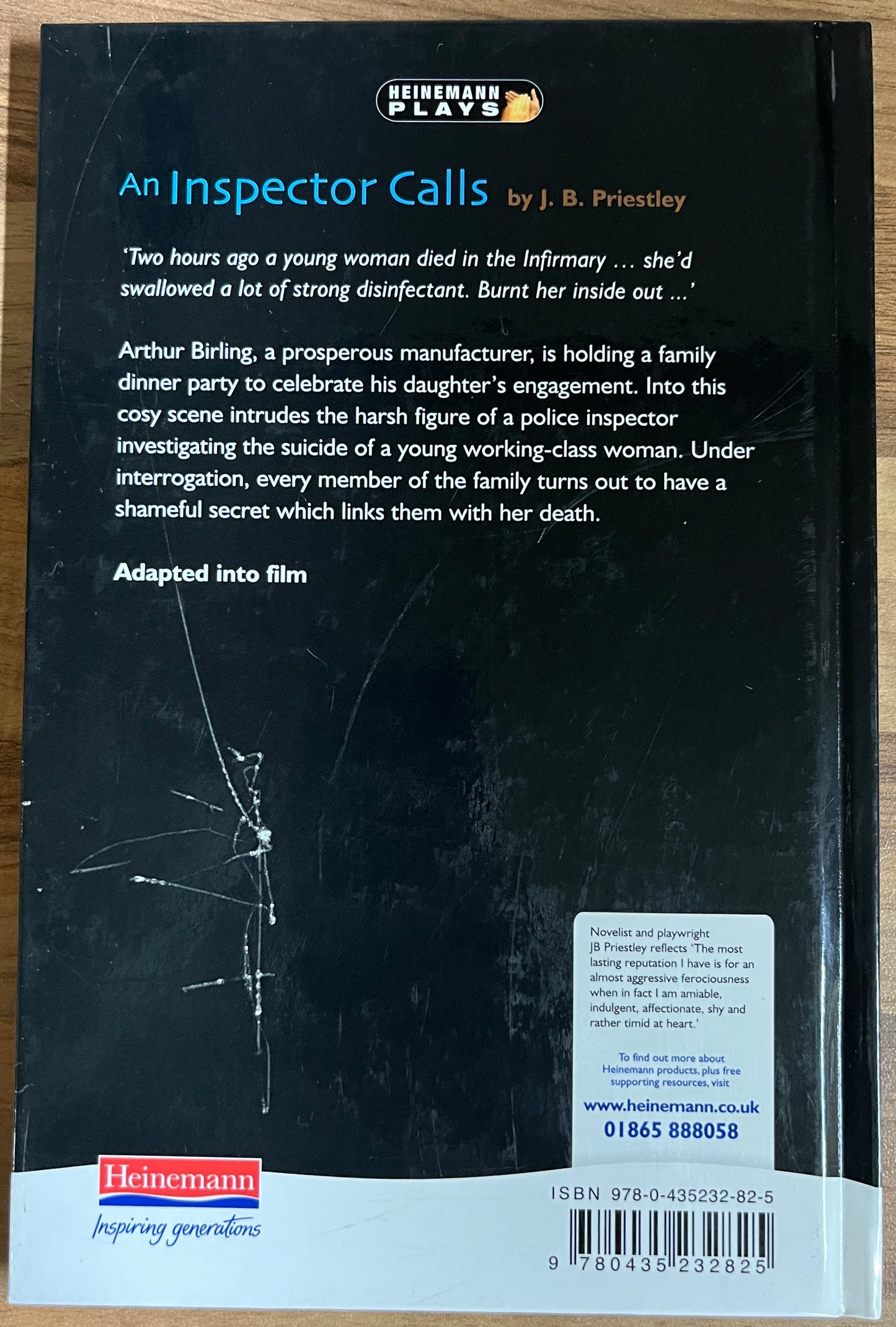 An Inspector Calls by J.B. Priestley (Heinemann Hardcover Plays)