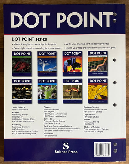 Dot Point Business Studies Preliminary Revised by Mohan Dhall VGC