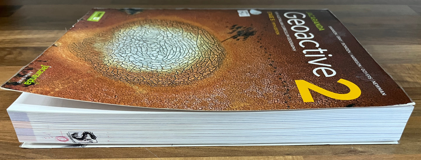 Jacaranda Geoactive 2 NSW AC Geography Stage 5 Student Book+LearnON, 5th Edition