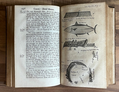 THE COLLECTED EDITION OF DAMPIER'S VOYAGES Volumes 1-4, 1729