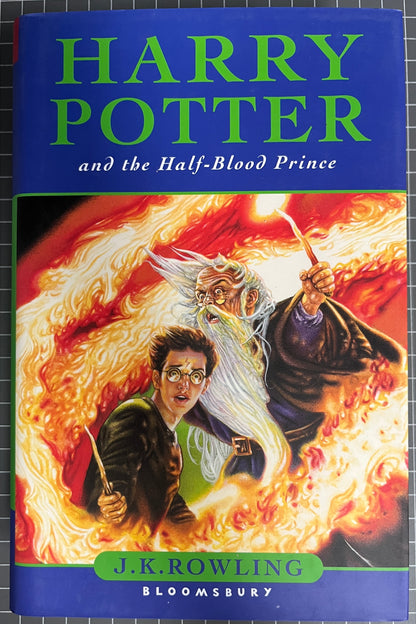 Harry Potter and the Half-Blood Prince HC/DJ 1st Ed/1st Print pg 99 MISPRINT