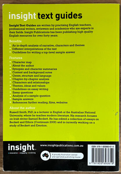 Insight Text Guides: Mark Haddon’s The Curious Incident of the Dog in the Night-Time