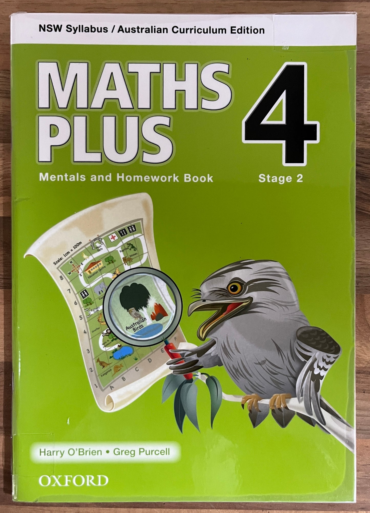 Maths Plus Book 4 Stage 2 Mentals and Homework Book NSW Australian Curriculum Edition