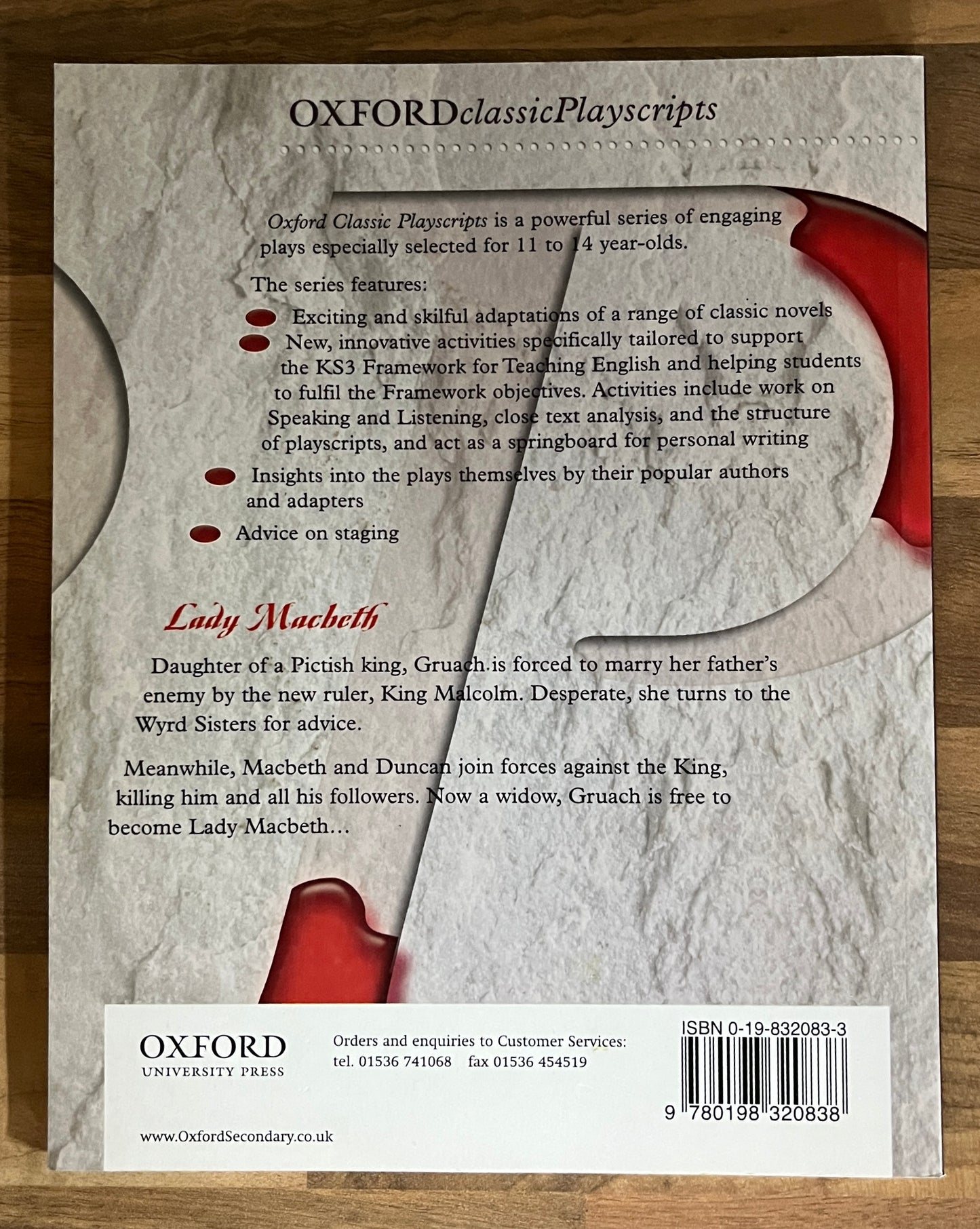 Oxford Classic Playscripts: Lady Macbeth by David Calcutt