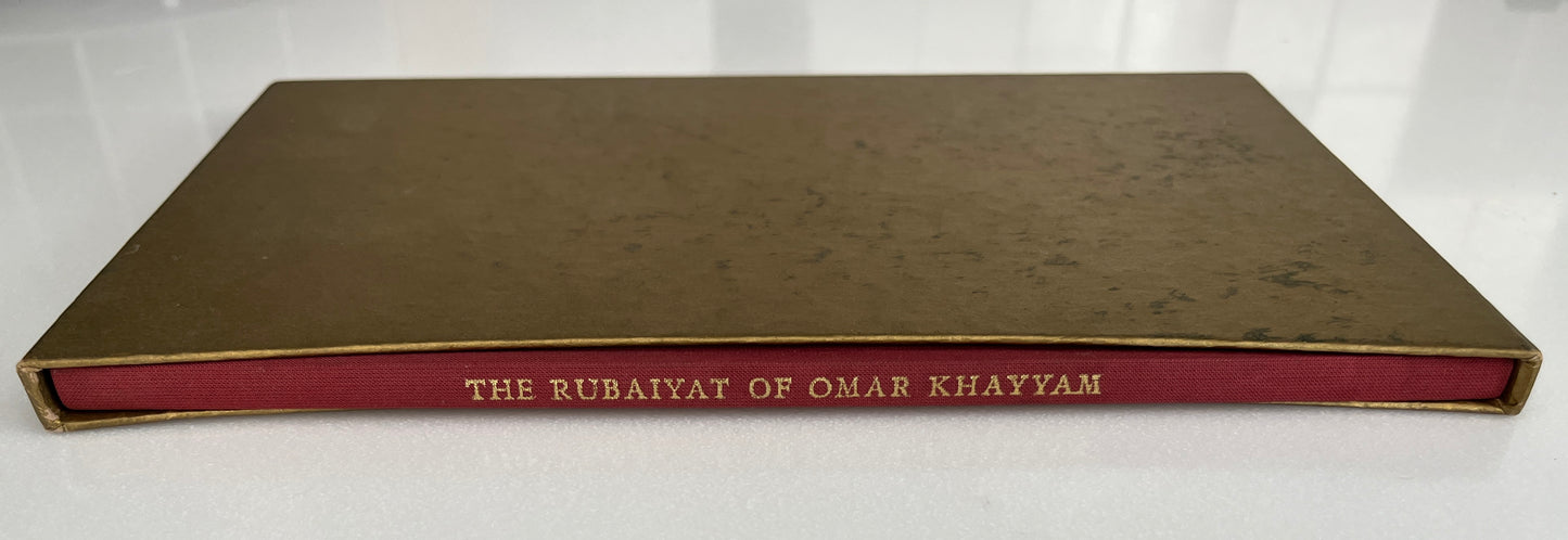 The Rubáiyát of Omar Khayyám Folio Society, 1970 Hardcover/Slipcase