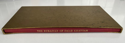The Rubáiyát of Omar Khayyám Folio Society, 1970 Hardcover/Slipcase