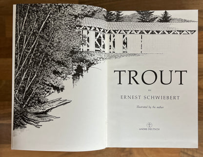 TROUT by Ernest Schwiebert 2 Vol Set w/ Slipcase 1st Edition 1978 Fly Fishing