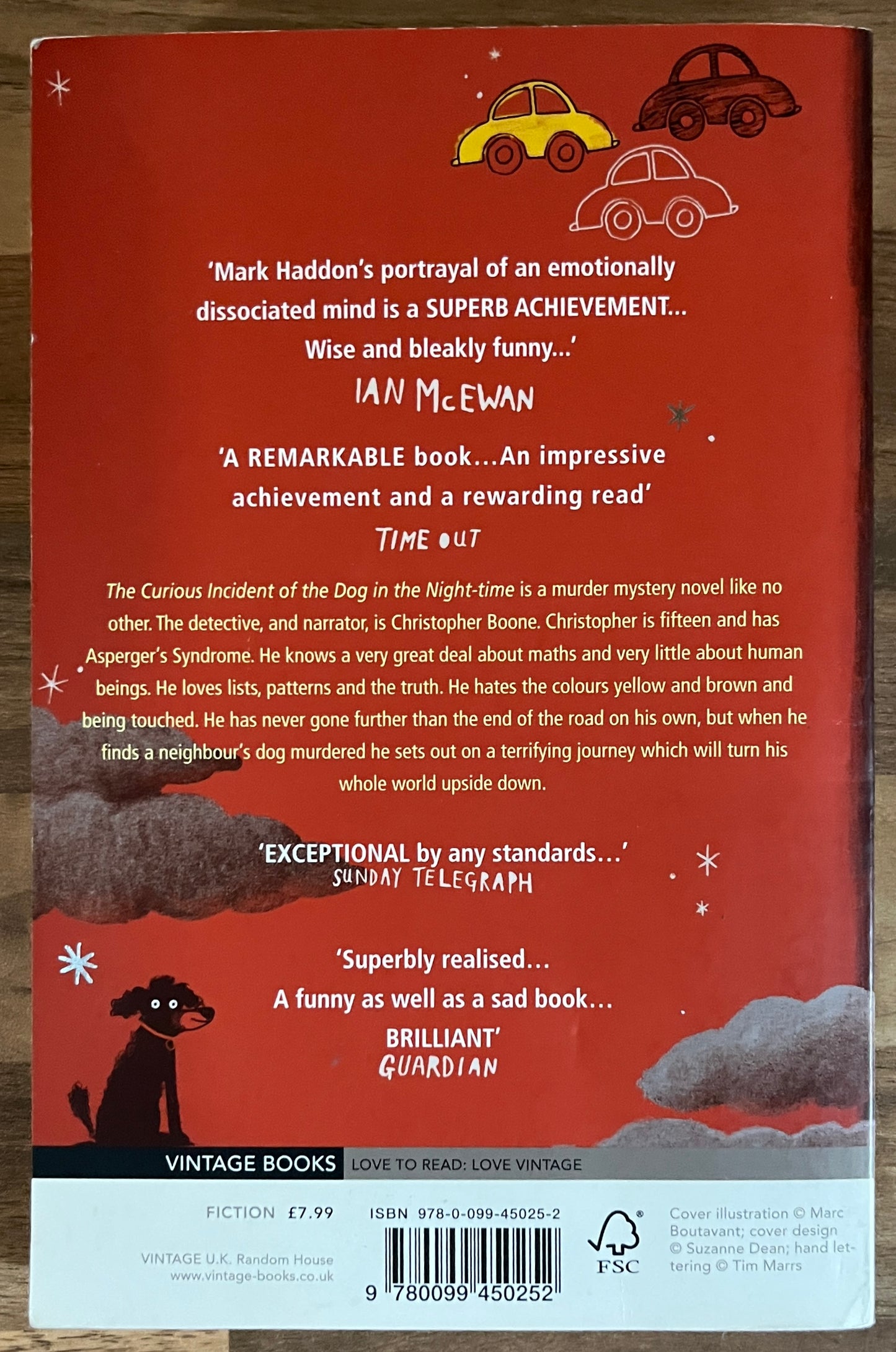 The Curious Incident of the Dog in the Night-Time by Mark Haddon