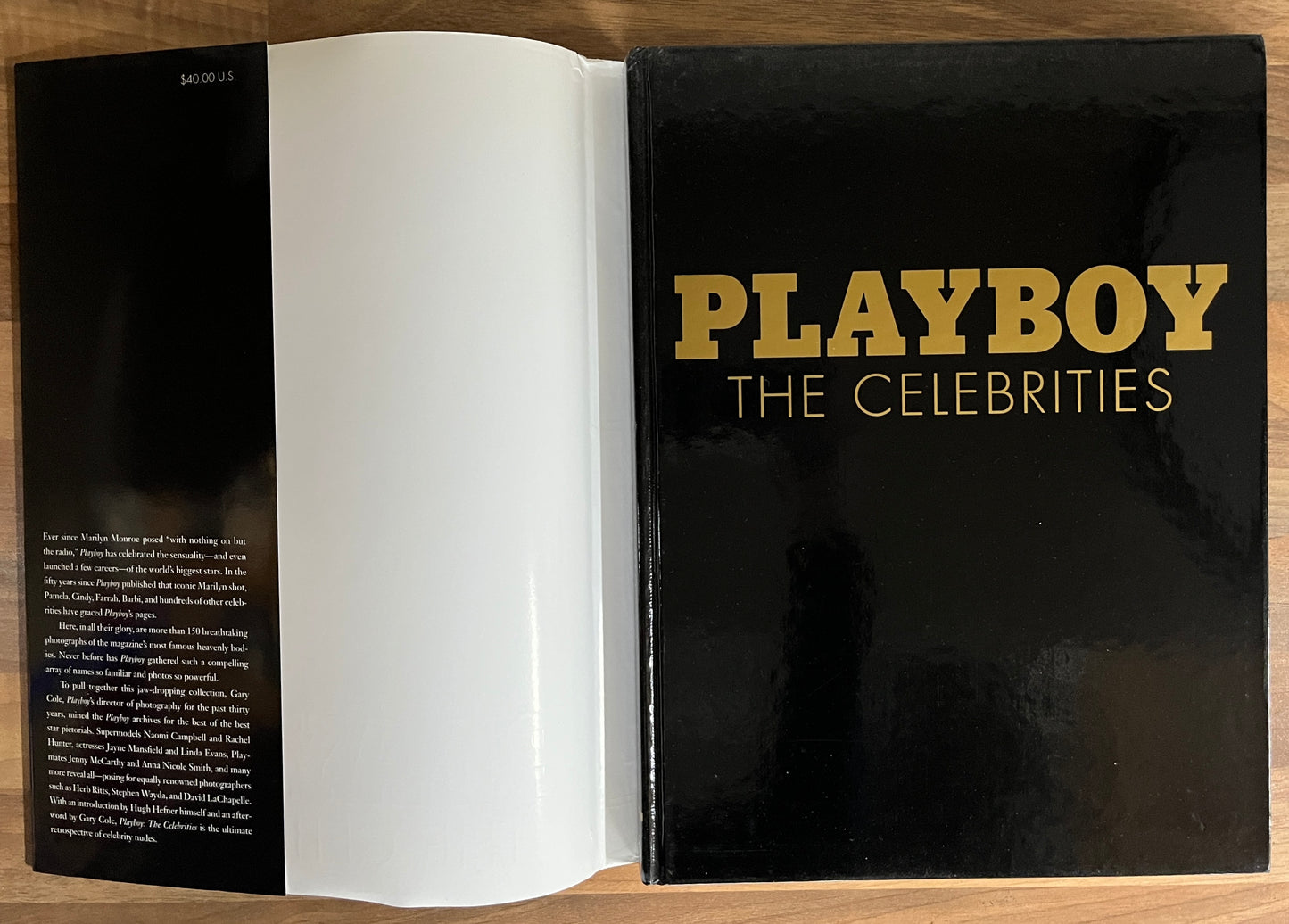 Playboy: the Celebrities Intro. Hugh Hefner 2006, 1st Ed./1st Print, Hardcover/Dust Jacket