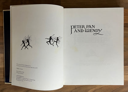 Illustrated Classics: Peter Pan and Wendy by J.M. Barries, Illus. Gwynedd Hudson HC