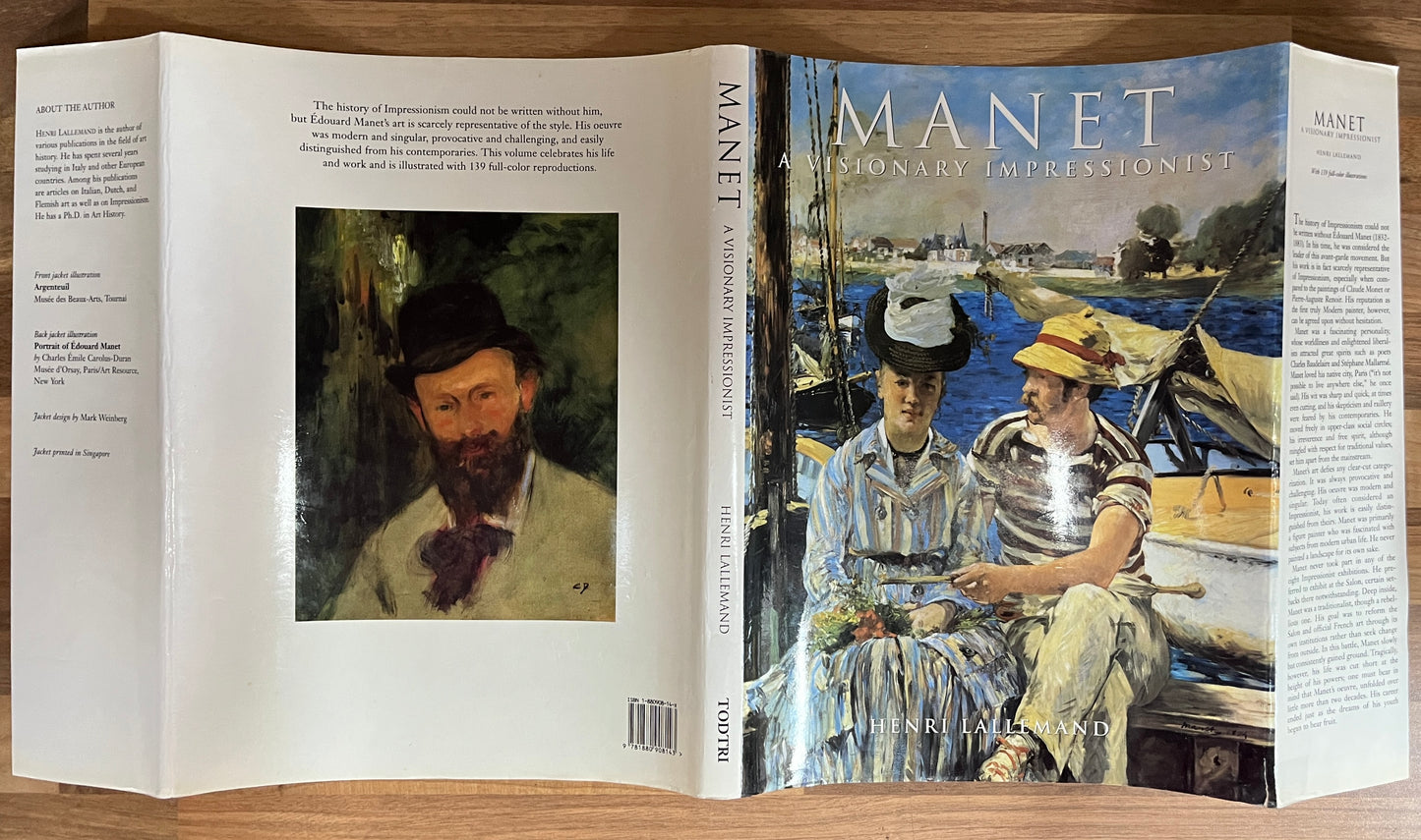 Manet: A Visionary Impressionist by Henri Lallemand  HC/DJ