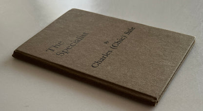 The Specialist by Charles (Chic) Sale First Edition, 1929, HC/DJ