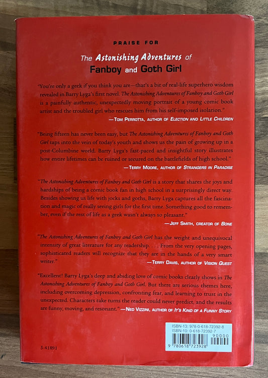 The Astonishing Adventures of Fanboy and Goth Girl - Barry Lyga HC/DJ