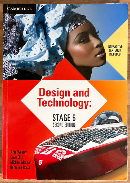 Cambridge Design and Technology Stage 6 Print + Digital, 2nd Edition