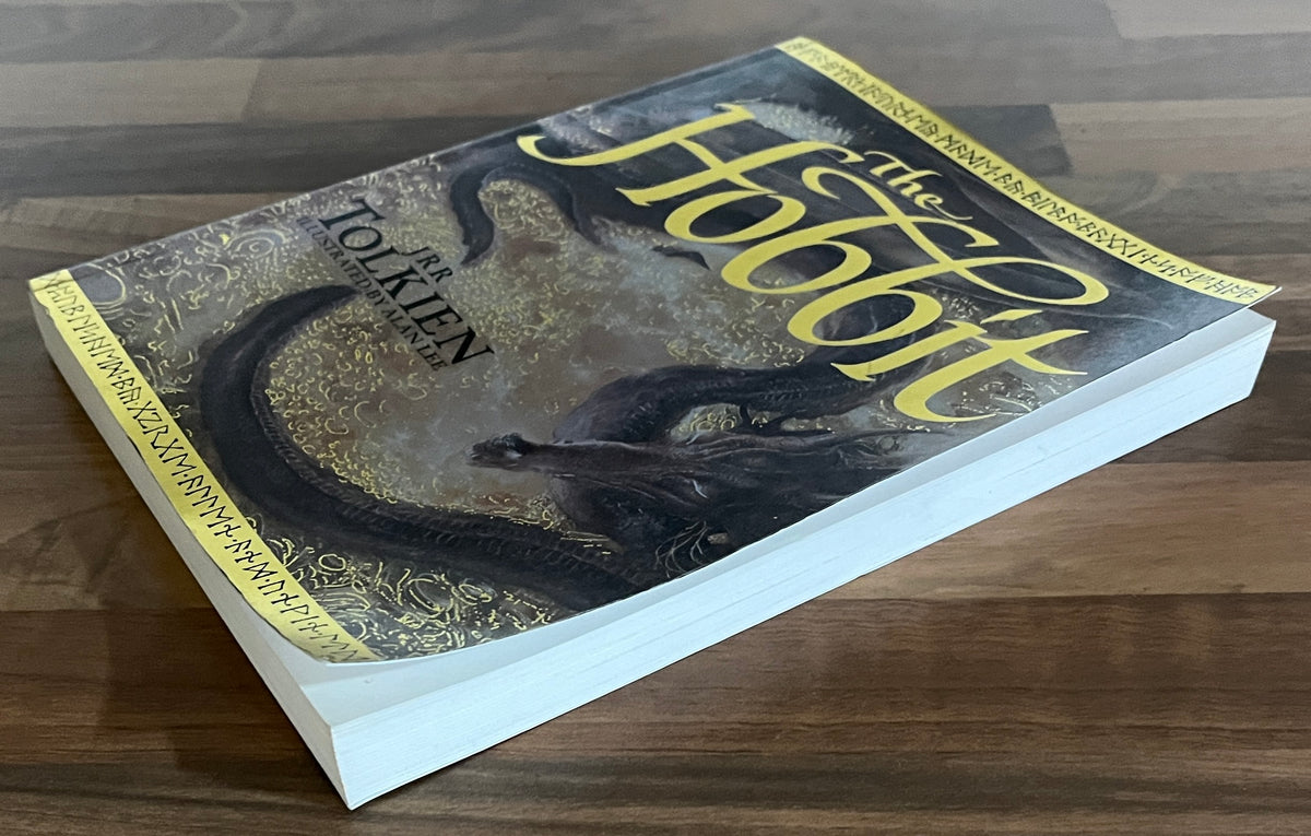 The Hobbit by J.R. R. Tolkien, Illustrated by Alan Lee, 2000, 1st Printing, VGC