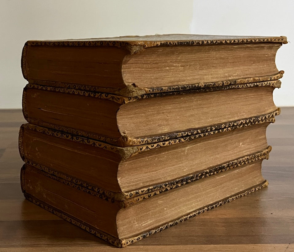 THE COLLECTED EDITION OF DAMPIER'S VOYAGES Volumes 1-4, 1729